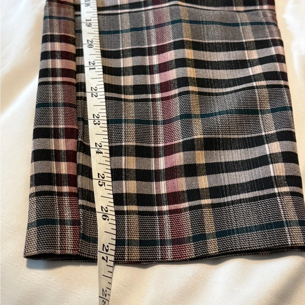Jules & Leopold Plaid Tie Waist Pants XL Ankle Career Trouser